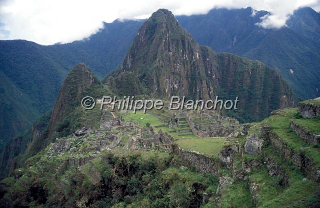 perou 03.JPG - Vue du Machu PicchuSite archéologiquePérou
